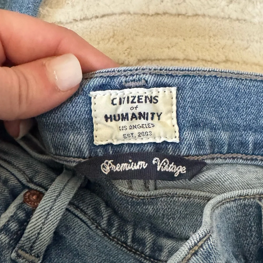 Citizens of Humanity Premium Vintage Rocket High Rise Skinny Jeans